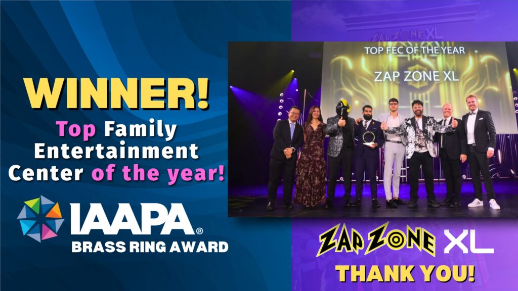 Zap Zone XL amusement center-indoor games-arcade games-family games-family events-attractions-5220 W Saginaw Highway-Lansing-Michigan 48917-Winner-Top Family Entertainment Center of the Year