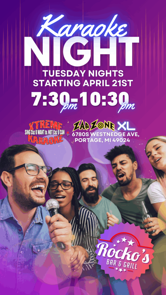 Rocko's Bar & Grill | Zap Zone XL - Portage
