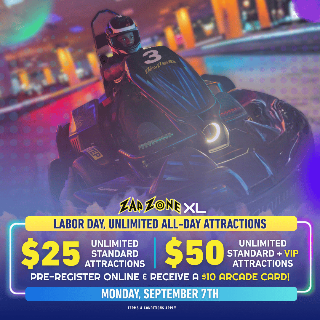 Specials | Zap Zone XL - Portage