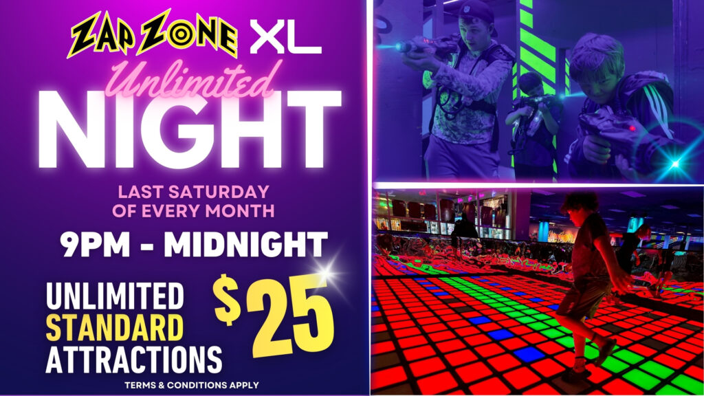 Zap Zone XL at Lansing Michigan | Go-Karts, Laser Tag, Bowling and